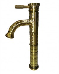 Смеситель для раковины Zorg Antic A 115U-LONG-BR