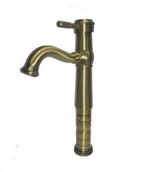 Смеситель для раковины Zorg Antic A 311U-LONG-BR