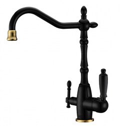 Смеситель для кухни Zorg ZR 312-33 YF black bronze