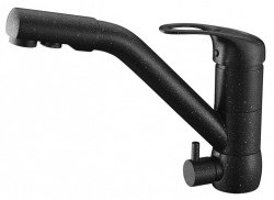 Смеситель для кухни Zorg ZR 400 KF-12 black