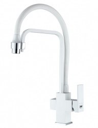 Смеситель для кухни Zorg ZR 341-8 YF white