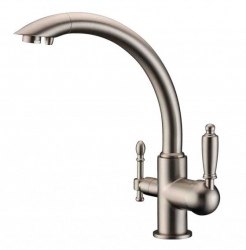 Смеситель для кухни Zorg ZR 314 YF-33 nickel