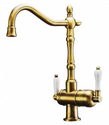 Смеситель для кухни Zorg ZR 326 YF BR light