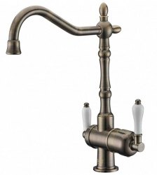 Смеситель для кухни Zorg ZR 326 YF antique