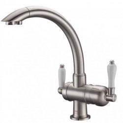 Смеситель для кухни Zorg ZR 327 YF nickel