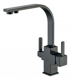 Смеситель для кухни Zorg ZR 332 YF black metallik