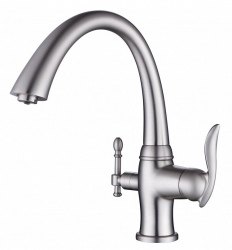 Смеситель для кухни Zorg ZR 340 YF satin