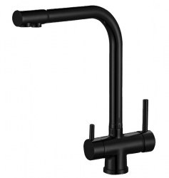 Смеситель для кухни Zorg ZR 348 YF black