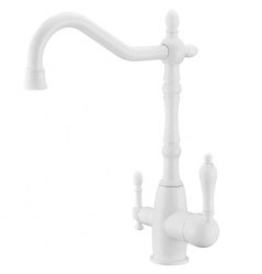Смеситель для кухни Zorg ZR 312 YF-33 white