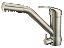 Смеситель для кухни Zorg ZR 400 KF-12 satin