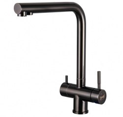 Смеситель для кухни Zorg SZR-2020 grafit