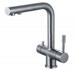 Смеситель для кухни Zorg SZR-1068 ILLISIO INOX