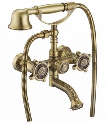 Zorg Antic A 2001W-BR смеситель для ванны купить с бесплатной доставкой в Москве