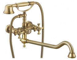 Смеситель для ванны Zorg Antic A 7001WDN-BR