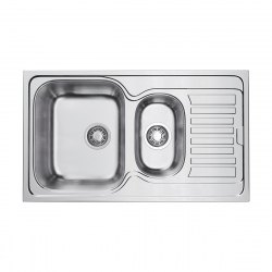Кухонная мойка Omoikiri Kashiogawa 86-2-IN нержавеющая сталь