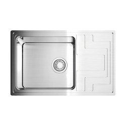 Кухонная мойка Omoikiri Mizu 78-LB-IN нержавеющая сталь