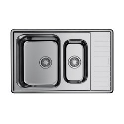 Кухонная мойка Omoikiri Sagami 79-2-IN нержавеющая сталь