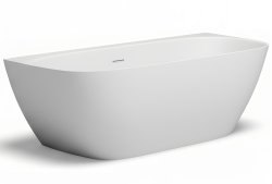 Ванна Salini Sofia Wall 160x80 из искусственного камня