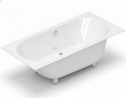 Ванна Salini Ornella Axis 170x75 из искусственного камня