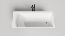 Ванна Salini Cascata 180x80 из искусственного камня
