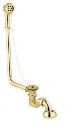 Слив-перелив VICARIO-1210/L G золотой