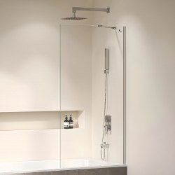 Шторка на ванну RGW Screens SC-150 90x150, профиль хром