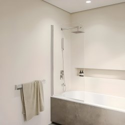 Шторка на ванну RGW Screens SC-109 70x150, профиль хром