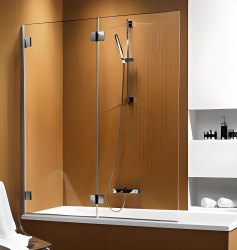 Шторка на ванну Radaway Carena PND 130x150, профиль хромированный