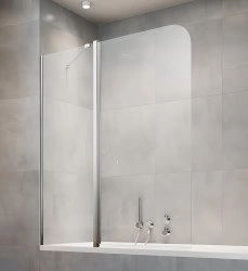 Шторка на ванну Radaway EOS II PND 130x150, профиль хромированный