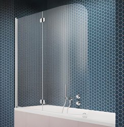 Шторка на ванну Radaway EOS PND 130x150, профиль хромированный