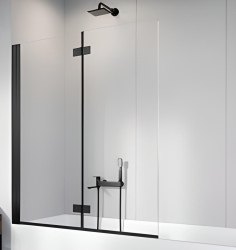 Шторка на ванну Radaway Nes Black PND I 130x150, профиль черный