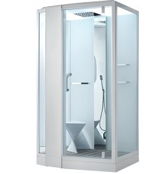 Душевая кабина Orans SR-89105LS White 120x90 с гидромассажем и хамамом