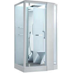 Душевая кабина Orans SR-89102RS White 150x90 с гидромассажем и хамамом