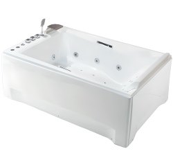 Акриловая ванна Orans OLS-BT65105 L 180x120 с аэромассажем и гидромассажем
