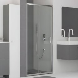 Душевая дверь RGW Classic CL-14 110x185, профиль хром