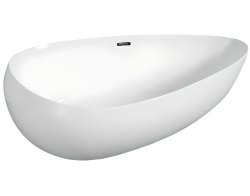 Акриловая ванна Black & White SB227 170x95, отдельностоящая, белая