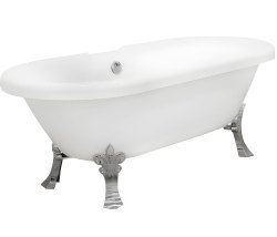 Акриловая ванна Radomir Леонесса 175x80, отдельностоящая на ножках