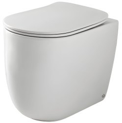 Приставной унитаз Kerasan Nolita 531930, белый матовый