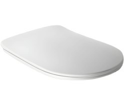 Сидение для унитаза Kerasan Tribeca Slim 519130, белое матовое