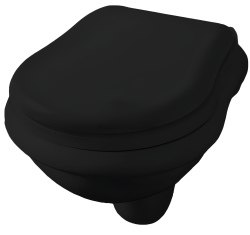 Подвесной унитаз Kerasan Retro 101504 Nero, черный