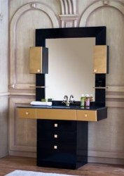 Комплект мебели для ванной комнаты Аллигатор Kvadro-D