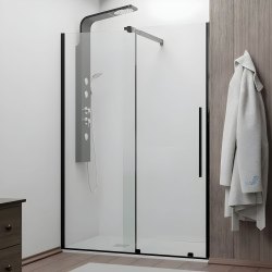 Душевая дверь RGW Tornado 41071810-14 100x195, профиль черный