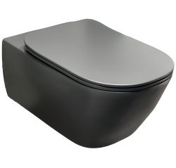 Подвесной унитаз Antonio Lupi Komodo KOMODO1C GRIGIO VESUVIO