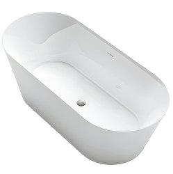 Акриловая ванна Gruppo Treesse Inka V388BL 180x80, отдельностоящая