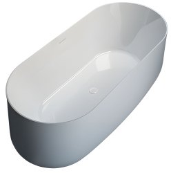 Акриловая ванна Gruppo Treesse Calida V035BO 155x80, отдельностоящая