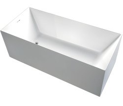 Акриловая ванна Gruppo Treesse Ilia V375BL 170x75, отдельностоящая