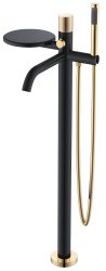 Напольный смеситель для ванны Boheme Stick 129-BG.2 с душем