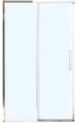 Душевая дверь Veconi Premium Trento PTD-40CH 130x200, профиль хромированный