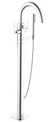 Напольный смеситель для ванны Kludi Nova Fonte Puristic 205900515 с душем
