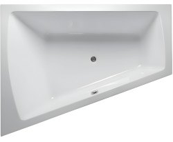 Акриловая ванна Vayer Trinity 170x130 L, асимметричная